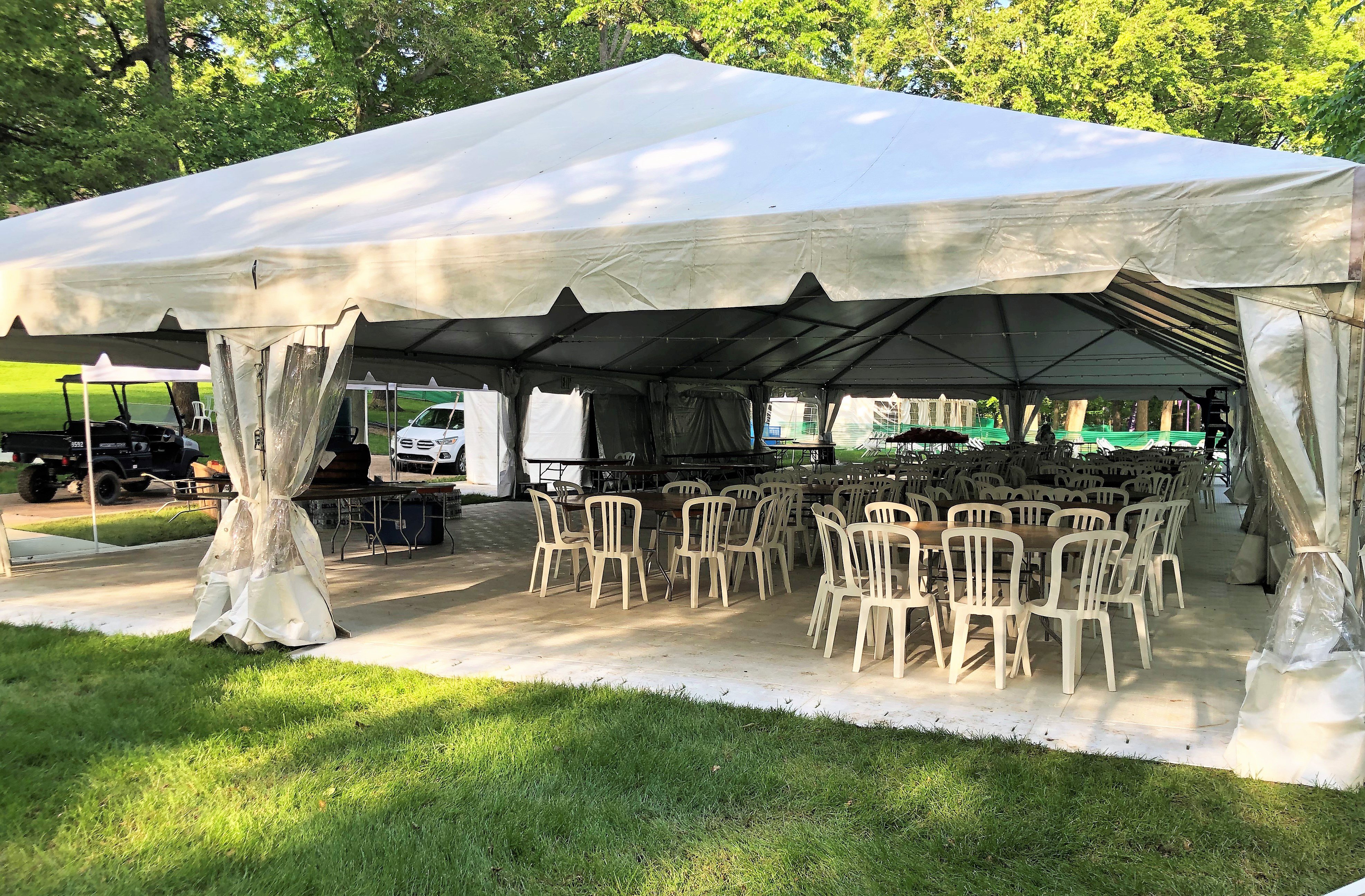 Wine in the Woods VIP Tent_