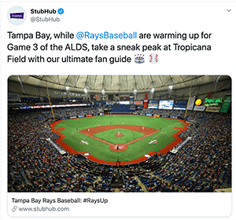 Tampa Bay Rays at Tropicana Field