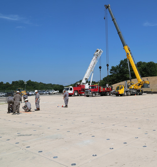 MegaDeck HD work platform for heavy equipment
