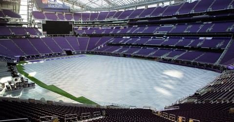 Stadium turf protection