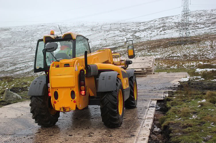 SignaRoad access mats for cold weather