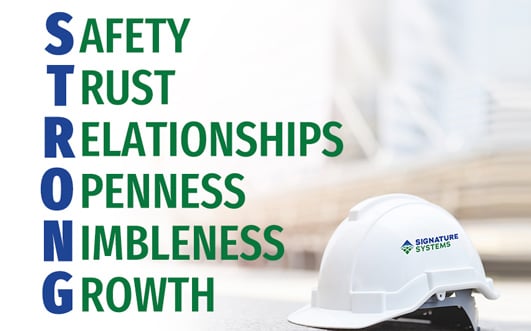 Signature's core values