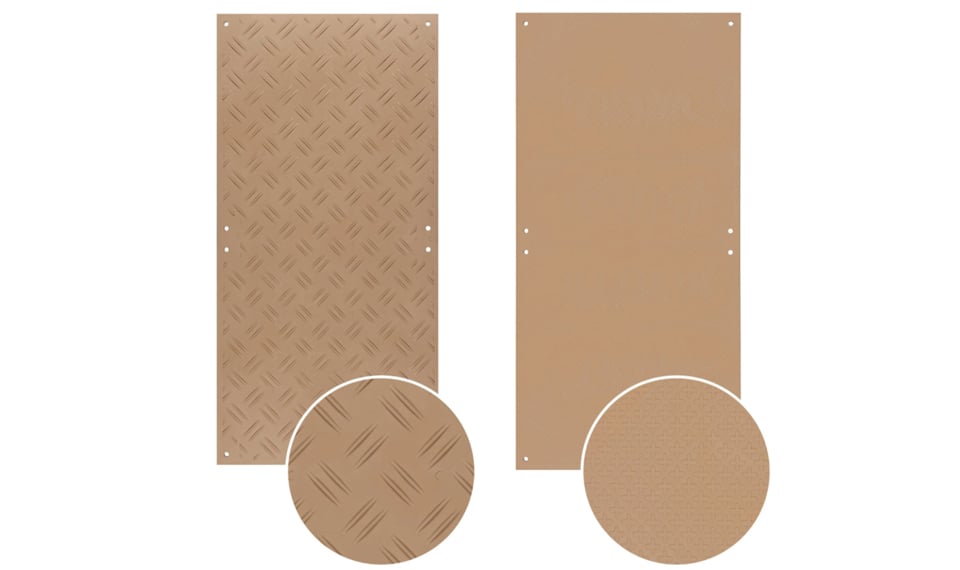 DuraDeck traction patterns