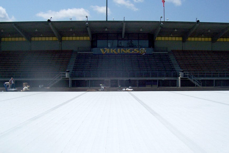 EventDeck temporary stadium flooring