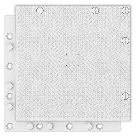 Matrax HD panels for hardscape protection