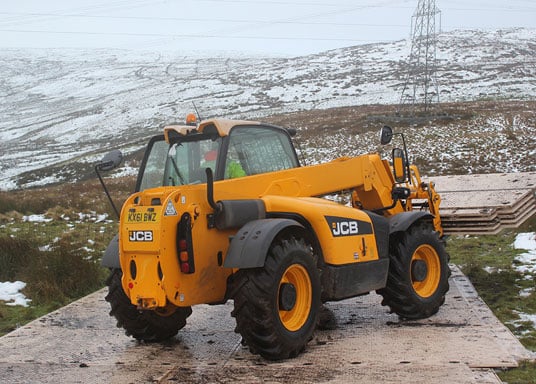 Construction mats for severe weather
