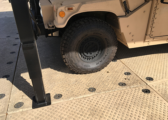 Military work platform