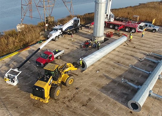 Heavy-duty work platform using MegaDeck HD