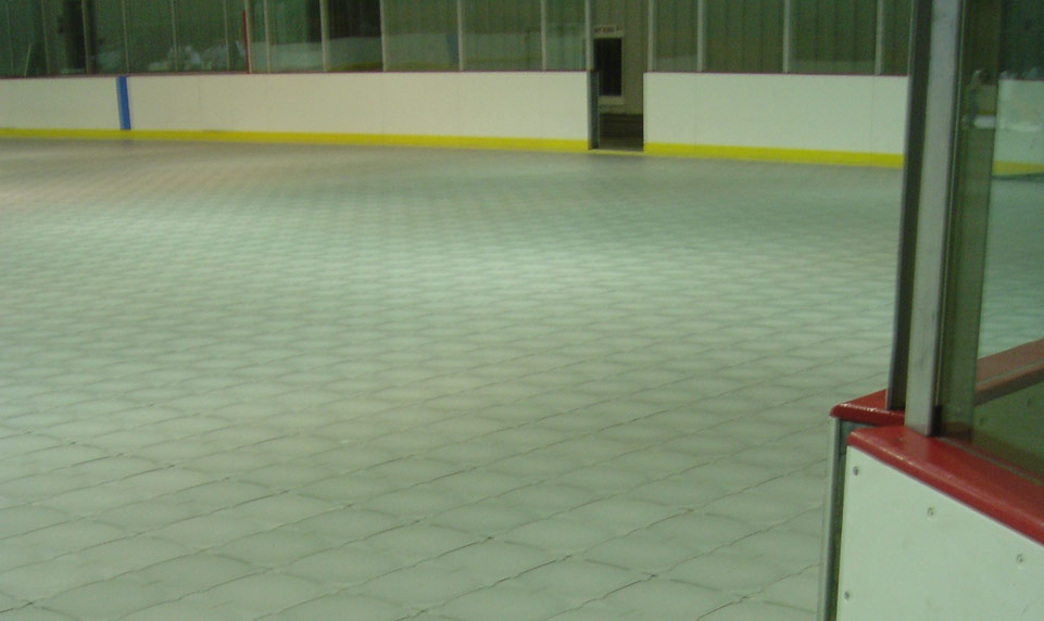 Event flooring for ice rinks