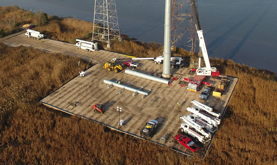 Composite mats protect sensitive environments