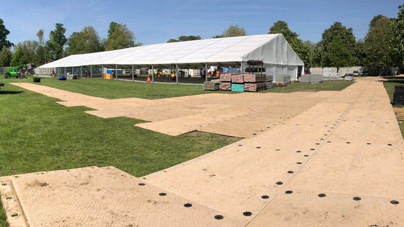 Composite mats for Cambridge Beer Festival