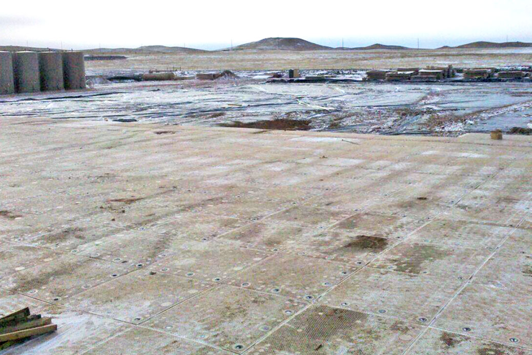 Heavy-duty composite rig mats